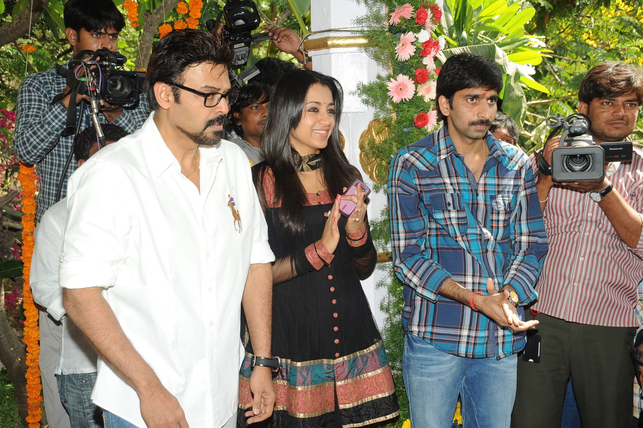 Venky and Trisha New Movie Launch Stilss | Picture 33956